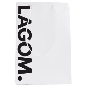 LAGOM. Svartvit