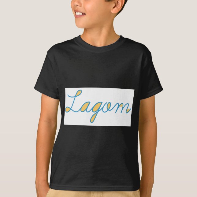 Lagom T Shirt (Framsida)