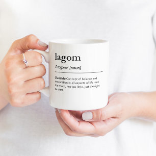 Lagomdefinitionsskandinaviskt nordiskt sötningsmed kaffemugg