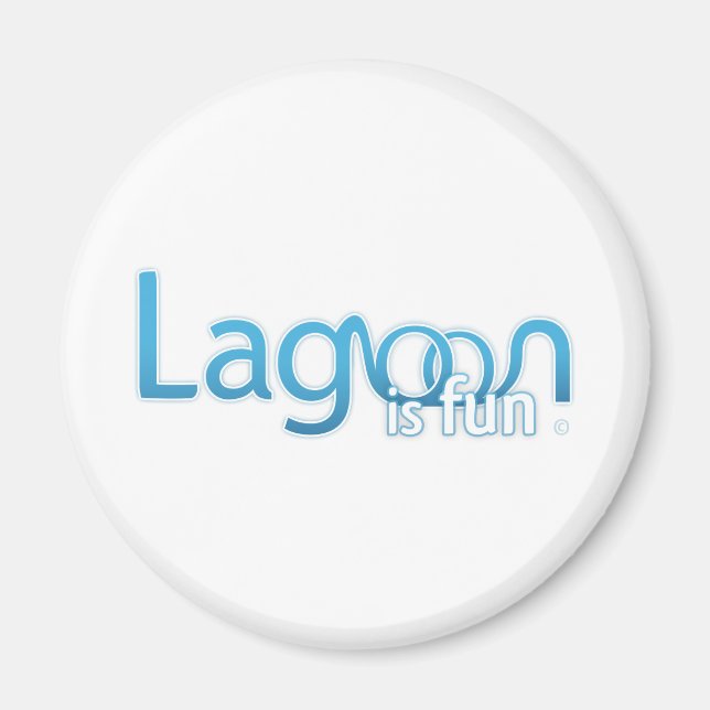 Lagon är Roligt, Logotyp Magnet (Framsidan)