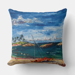 Lagoon 1, Aloha Morning Hawaii pillow Kudde