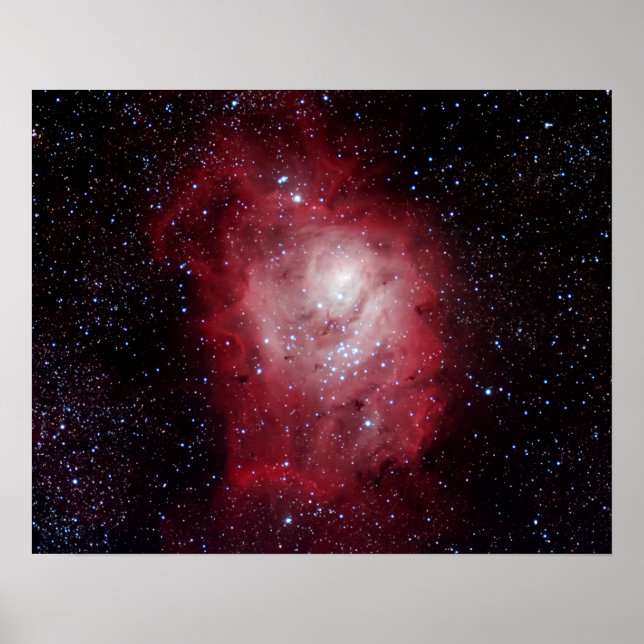 Lagoon Nebula #4 Poster (Framsidan)
