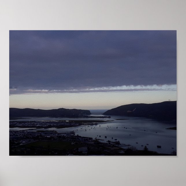 Lagoon Print Poster (Framsidan)