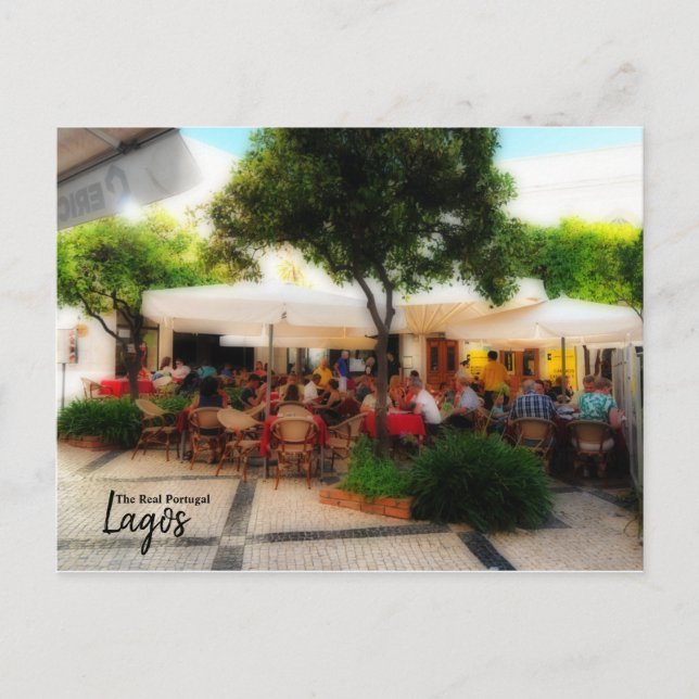 Lagos, Algarve, Portugal Vykort (Framsida)