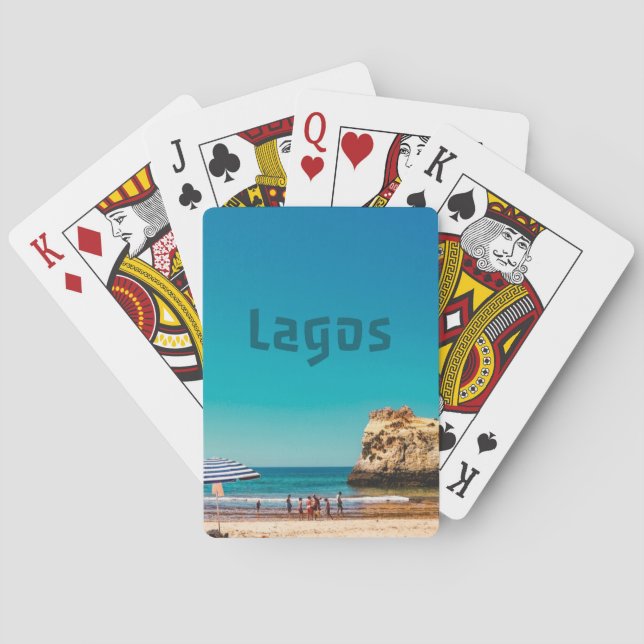 Lagos Beach Casinokort (Baksidan)
