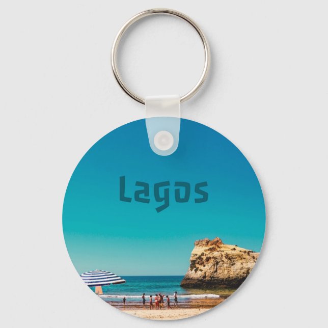 Lagos Beach Nyckelring (Framsida)