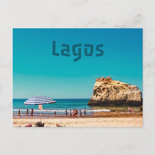 Lagos Beach Vykort (Framsida)