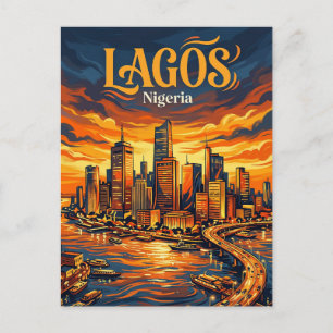 Lagos Island Nigeria Vykort