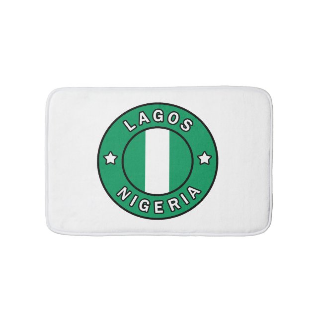 Lagos Nigeria Badrumsmatta (Framsidan)