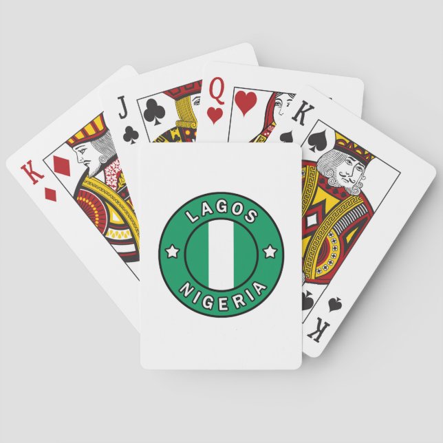 Lagos Nigeria Casinokort (Baksidan)