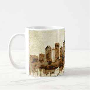 Lagos Nigeria Cityscape Kaffemugg