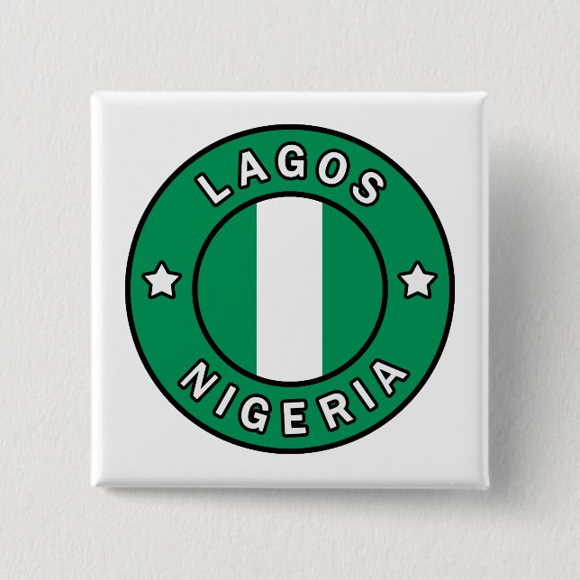 Lagos Nigeria Knapp (Framsida)
