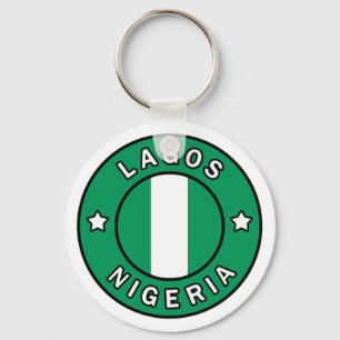 Lagos Nigeria Nyckelring