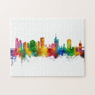 Lagos Nigeria Skyline Pussel