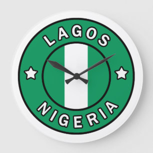 Lagos Nigeria Stor Klocka