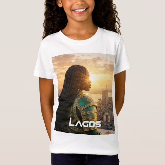 LAGOS - NIGERIA T SHIRT (Framsida)