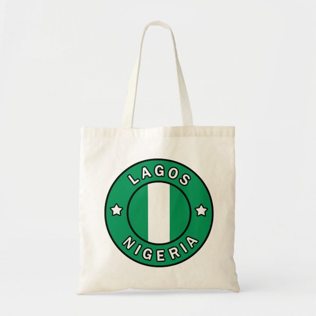 Lagos Nigeria Tygkasse (Framsidan)