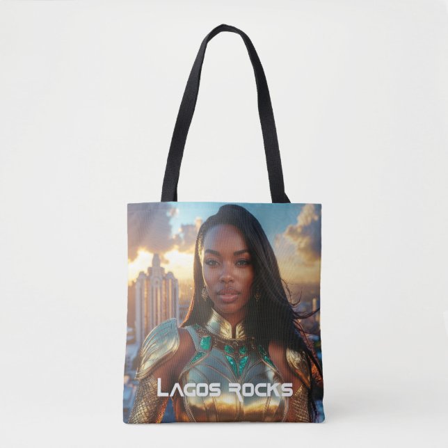 LAGOS - NIGERIA TYGKASSE (Framsida)