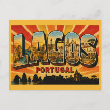 Lagos Portugal Klippor vid kusten