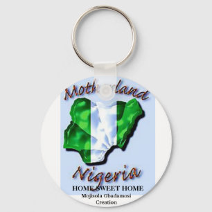 LAGOS skräddarsy STATLIGA NIGERIA - Nyckelring