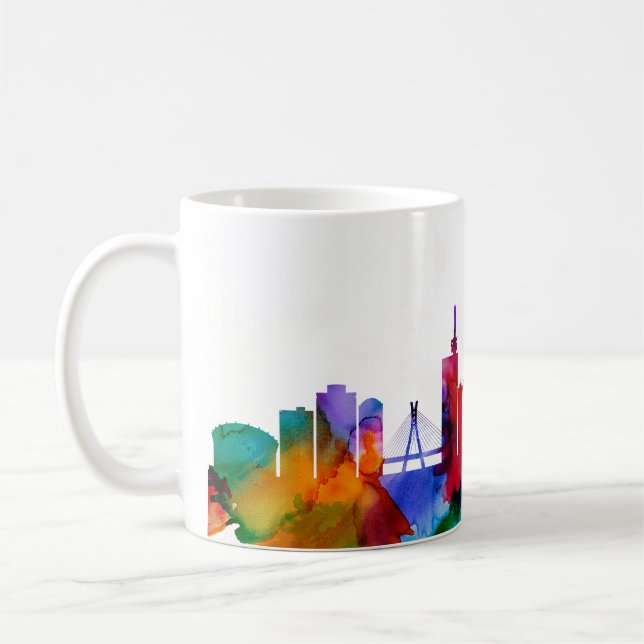 Lagos Skyline Kaffemugg (Vänster)