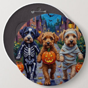Lagotto Romagnolo Halloweentrick-or-treat Hallowee Knapp