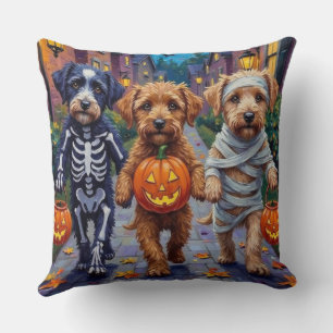 Lagotto Romagnolo Halloweentrick-or-treat Hallowee Kudde
