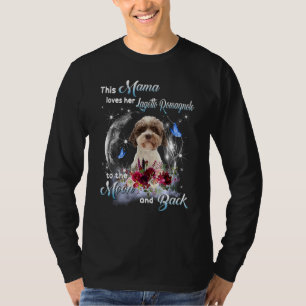 Lagotto Romagnolo Hund Lycklig Mors dag till Mamma T Shirt