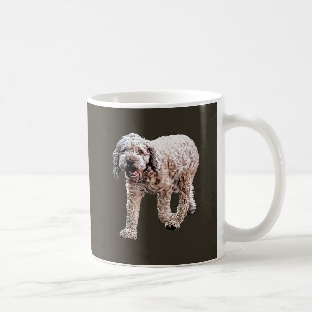 Lagotto Romagnolo Kaffemugg (Höger)