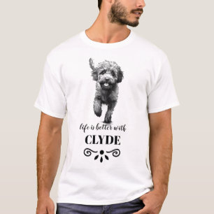 Lagotto Romagnolo Life är bättre Anpassningsbar Hu T Shirt
