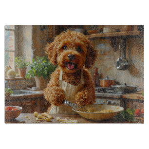 Lagotto Romagnolo Matlagning i kök