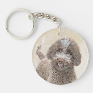 Lagotto Romagnolo Painting - Cute Original Hund Ar