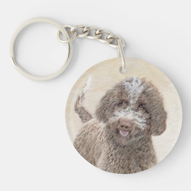 Lagotto Romagnolo Painting - Cute Original Hund Ar (Framsidan)