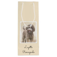 Lagotto Romagnolo Painting - Cute Original Hund Ar