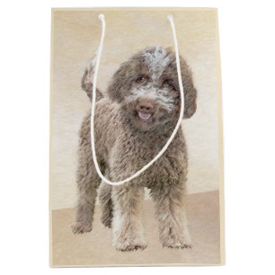 Lagotto Romagnolo Painting - Cute Original Hund Ar
