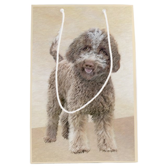 Lagotto Romagnolo Painting - Cute Original Hund Ar (Framsidan)