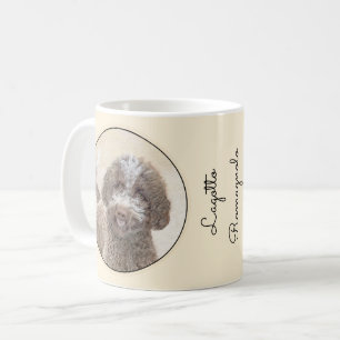 Lagotto Romagnolo Painting - Cute Original Hund Ar Kaffemugg