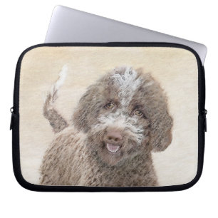 Lagotto Romagnolo Painting - Cute Original Hund Ar Laptop Fodral