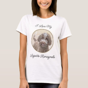 Lagotto Romagnolo Painting - Cute Original Hund Ar T Shirt