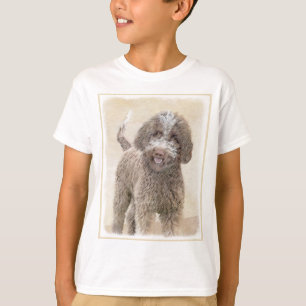 Lagotto Romagnolo Painting - Cute Original Hund Ar T Shirt