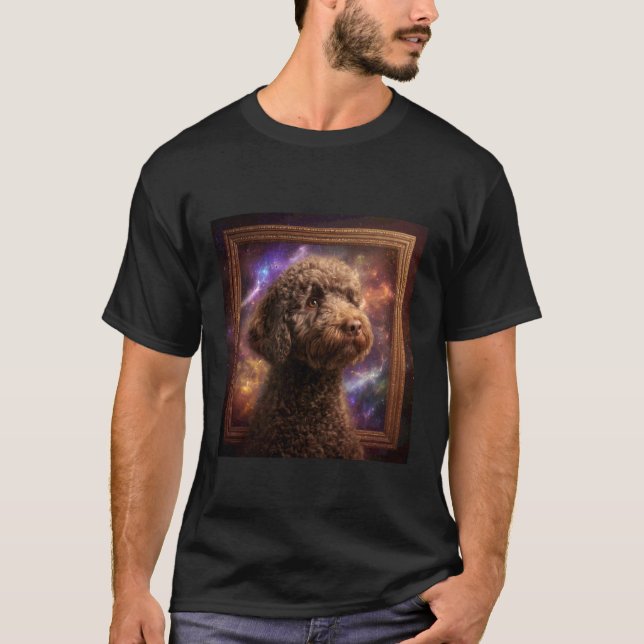 Lagotto Romagnolo Utrymme T Shirt (Framsida)