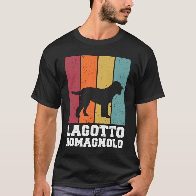 Lagotto romagnolo Vintage  2 T Shirt (Framsida)