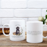 Lagotto Romagnolo Watercolor Hund | Monogram Kaffemugg<br><div class="desc">Lagotto Romagnolo Watercolor Hund Monogram Mugg är en perfekt för hundälskare och Lagotto-entusiaster. Med en vackert illustrerad vattenfärg av den älskade tryffeljakten Lagotto Romagnolo-rasen, tillför personlig mugg en smula strålande elegans till morgonkaffet eller teet. Med hund:s namn som visas ovanför illustrationen, tillsammans med det fonetiska uttalet för en roligt och...</div>