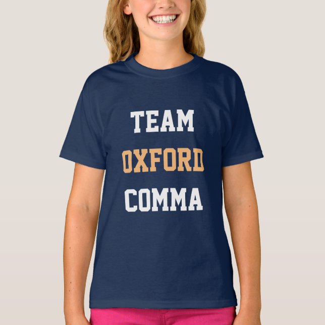 LagOxford komma Tee (Framsida)