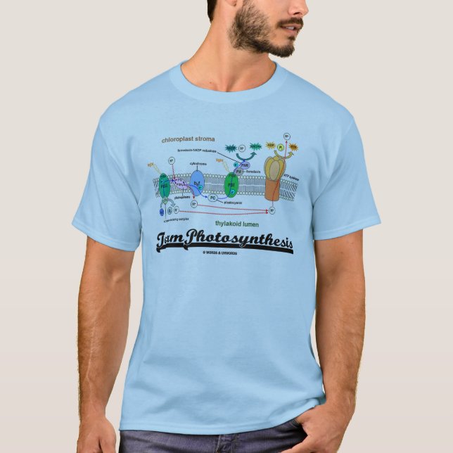 LagPhotosynthesis (Ljus-Anhörig reaktioner) T-shirt (Framsida)