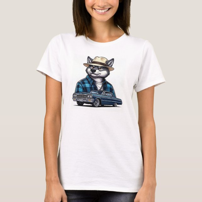 Lågprisch Wolf T Shirt (Framsida)