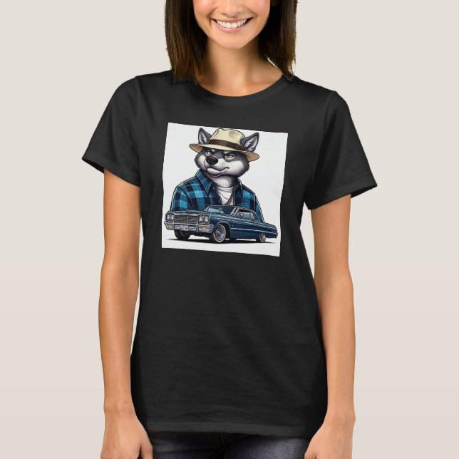 Lågprisch Wolf T Shirt (Framsida)