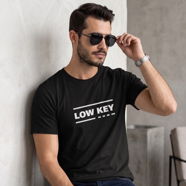 Lågprofil Typography Herr Grafisk T-shirt | Urban (Skapare uppladdad)