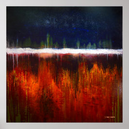 Lagra Färg konsthämtning - bra konst för muren Poster