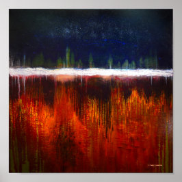 Lagra Färg konsthämtning - bra konst för muren Poster